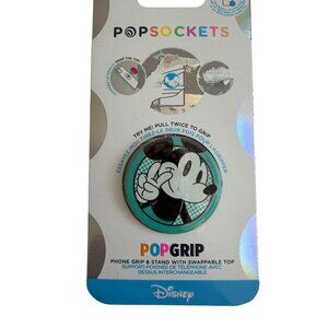 POPSOCKETS Mickey Mouse Pop Grip Sockey Phone Stand and Grip NEW NWT
